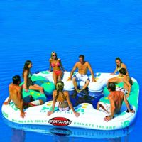 Inflatable rafts & inflatable islands